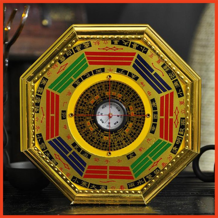 La bàn bát quái phong thủy 17cm