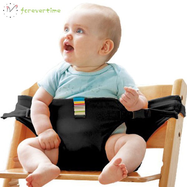 #Mẹ và con# Portable Baby Chair Infant Seat Product Dining Lunch Chair Seat Safety Belt Feeding High Harness