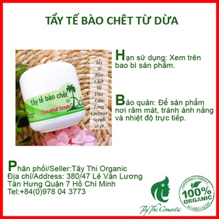 Tẩy Tế Bào Chết Từ Dừa Cửu Long