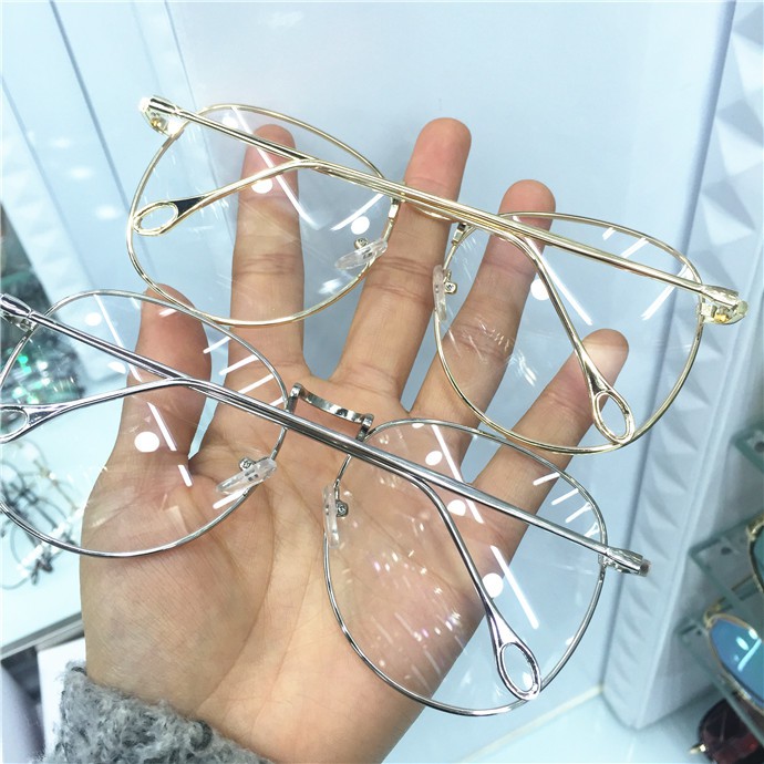 Kính mát tráng gương gọng kim loại phong cách Hàn Quốc | BigBuy360 - bigbuy360.vn