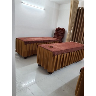 Ga / Drap giường spa , nối mi, phun xăm, giường gội may theo số đo