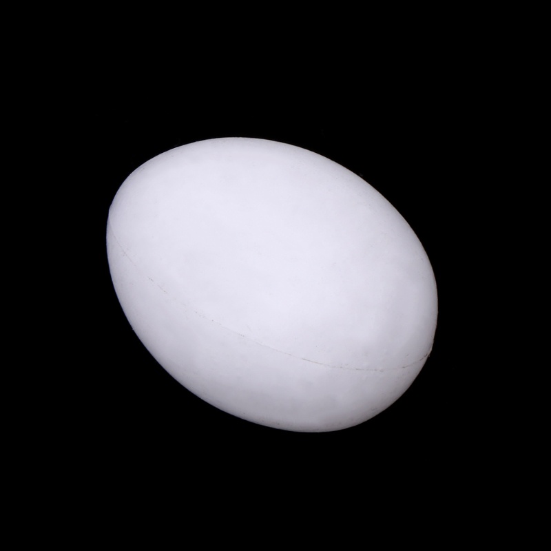 Bộ 5 Trứng Phục Sinh Bằng Nhựa Màu Trắng Cỡ Nhỏ Độc Đáo Trang Trí Nhà Cửa