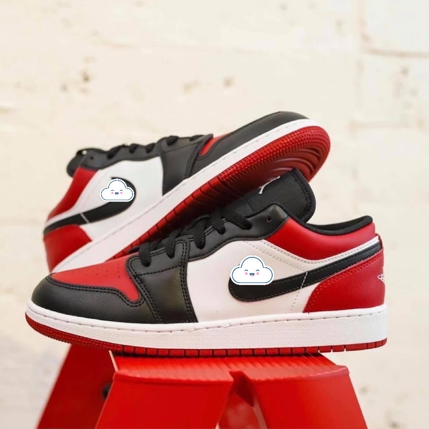Giày jordan cổ cao xanh dương đen nam nữ, giày thể thao sneaker JD 1 full box