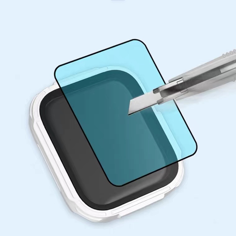 Ốp Bảo Vệ Màn Hình Đồng Hồ Bằng Hợp Kim Nhôm Cho Apple Watch Series 7 6 SE 5 4 3