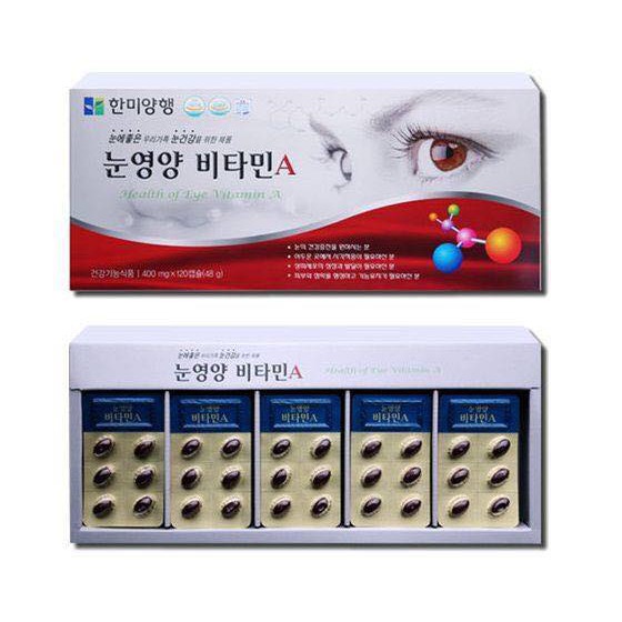 Viên uống bổ mắt HANMI Hàn Quốc 120 viên