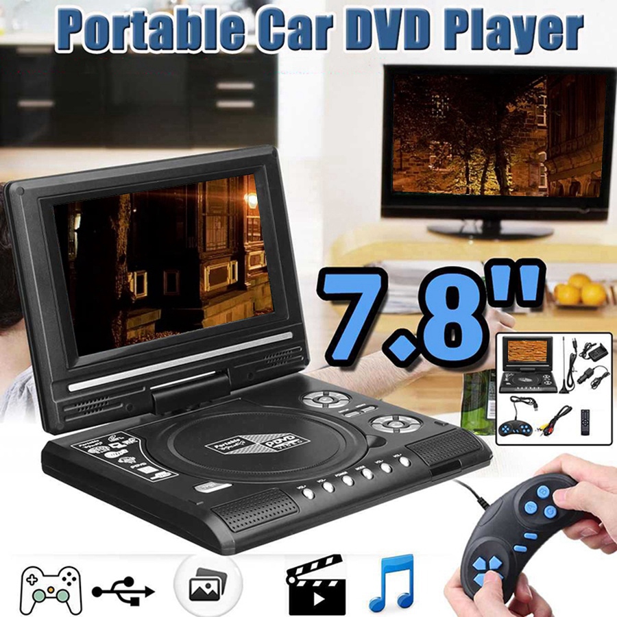 Đầu Dvd Player 7.8 Inch Cho Xe Ô Tô