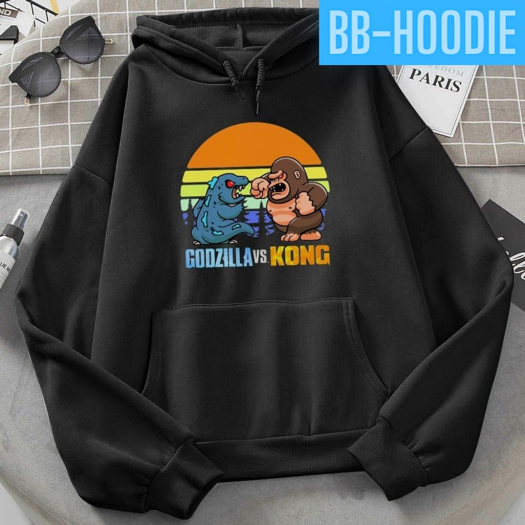 [ MẪU MỚI ] ÁO KHOÁC NỈ UNISEX IN GODZILLA FORM RỘNG NAM NỮ NHIỀU MÀU CỰC ĐẸP