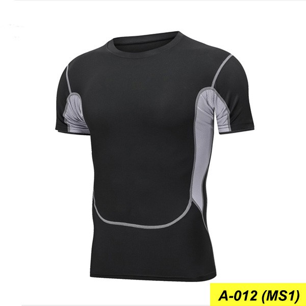 Áo Body Tập GYM, Áo Thun Thể Thao Tay Ngắn A-012