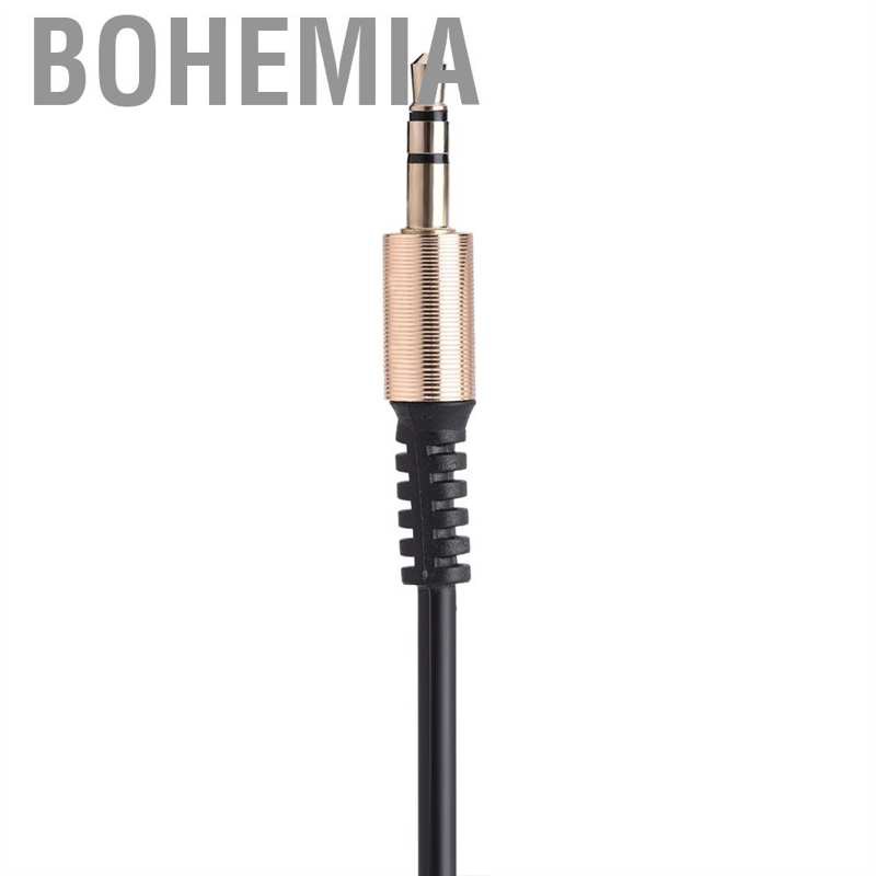 Bohemia 3.5mm Male to Plug AUX Cable 1M Stereo Audio Cord Headphone MP3 CD Player