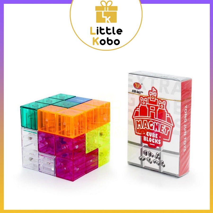 Khối Rubik Lắp Ráp Magic Magnetic Cube YongJun Nam Châm Đồ Chơi Xếp Hình Lắp Ráp