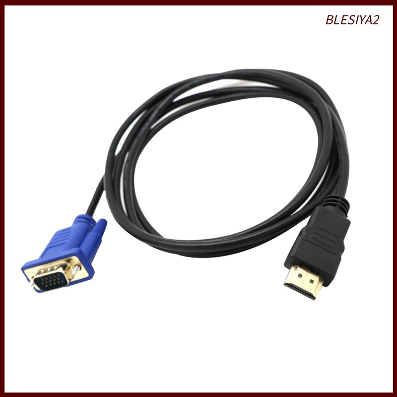 Cáp ChuyểN ĐổI 1080P HDMI Sang VGA Cho HDTV 3ft - Bộ 2 CáI