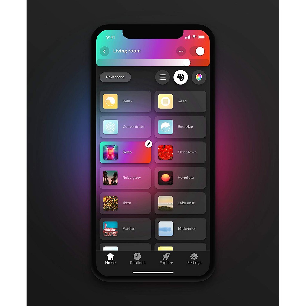 Bóng đèn màu thông minh Philips Hue White and Color Ambiance, 16 triệu màu