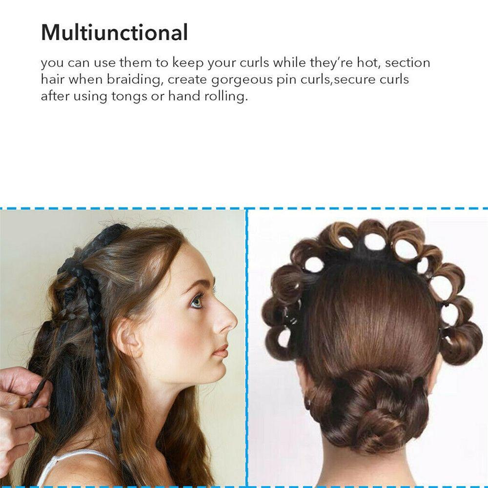 Kẹp Tóc Xoăn Không Uốn Tạo Kiểu Tóc Cho Salon