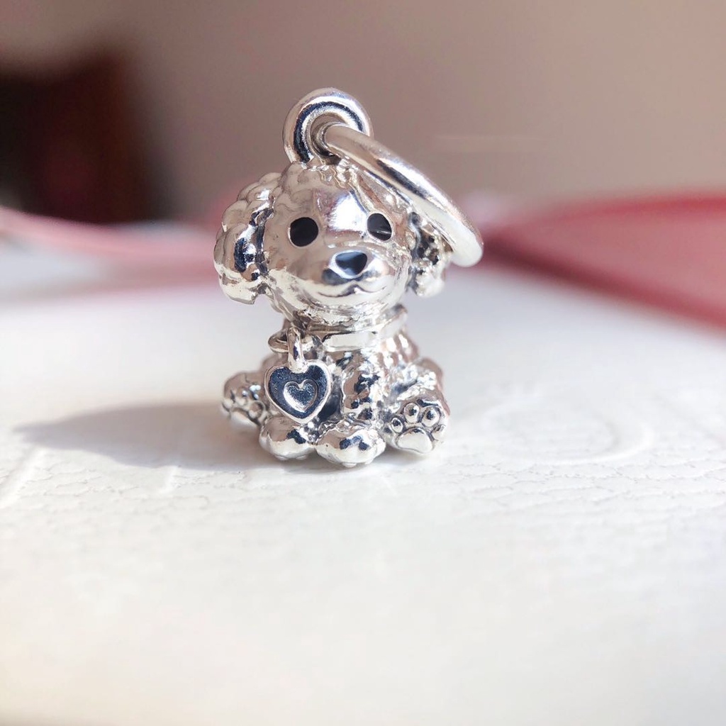 Mặt Dây Chuyền Hình Chó Poodle Dễ Thương DIY