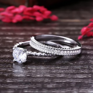 Bộ trang sức bạc Luxury Circle