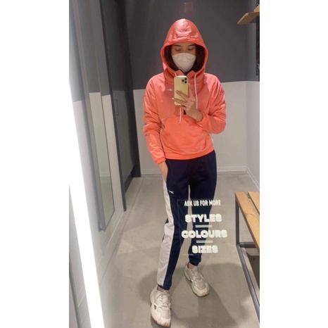 Bộ nỉ thể thao nữ Track suit Reebok Nhật bản