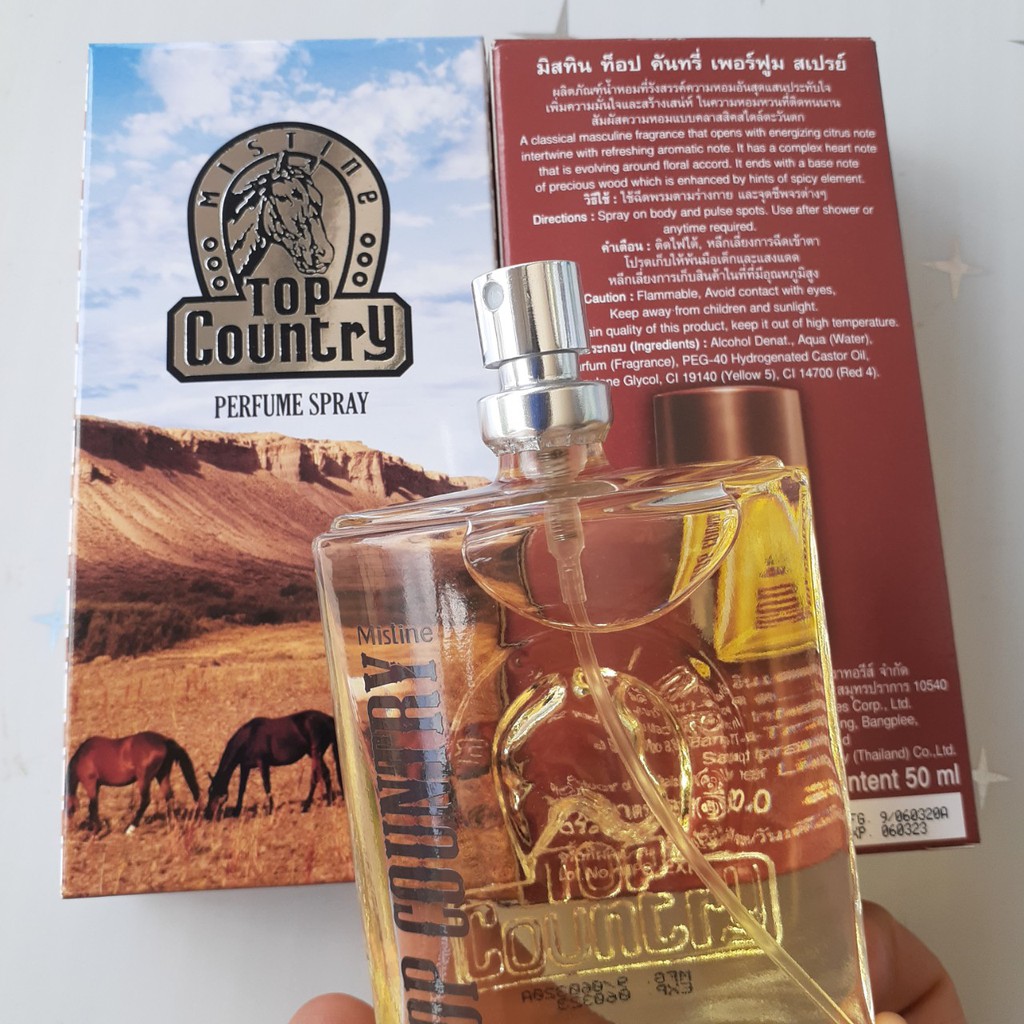 NƯỚC HOA NGỰA TOP COUNTRY THÁI 50ml