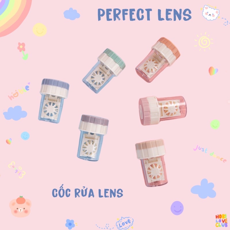 Cốc Rửa Lens , Kính Áp Tròng , Màu Ngẫu Nhiên