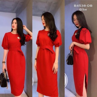 ĐẦM BODY ĐỎ KÈM BELL CỰC HOT