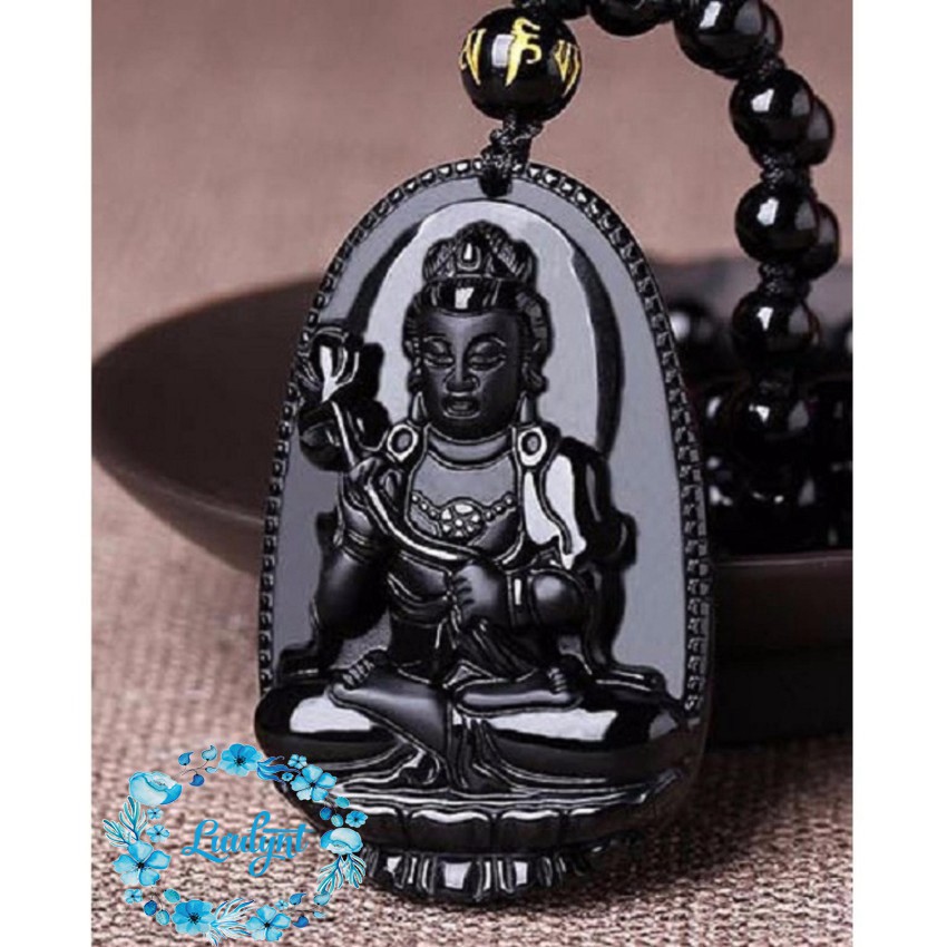 Chuỗi hạt đeo cổ phật Đại Thế Chí Bồ Tát - Bản mệnh người tuổi Ngọ TẶNG 1 VÒNG ĐEO TAY