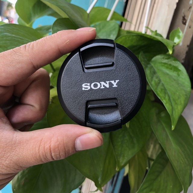 Nắp Đậy Ống Kính (Lens Cap) - In Chữ Sony - Full Size