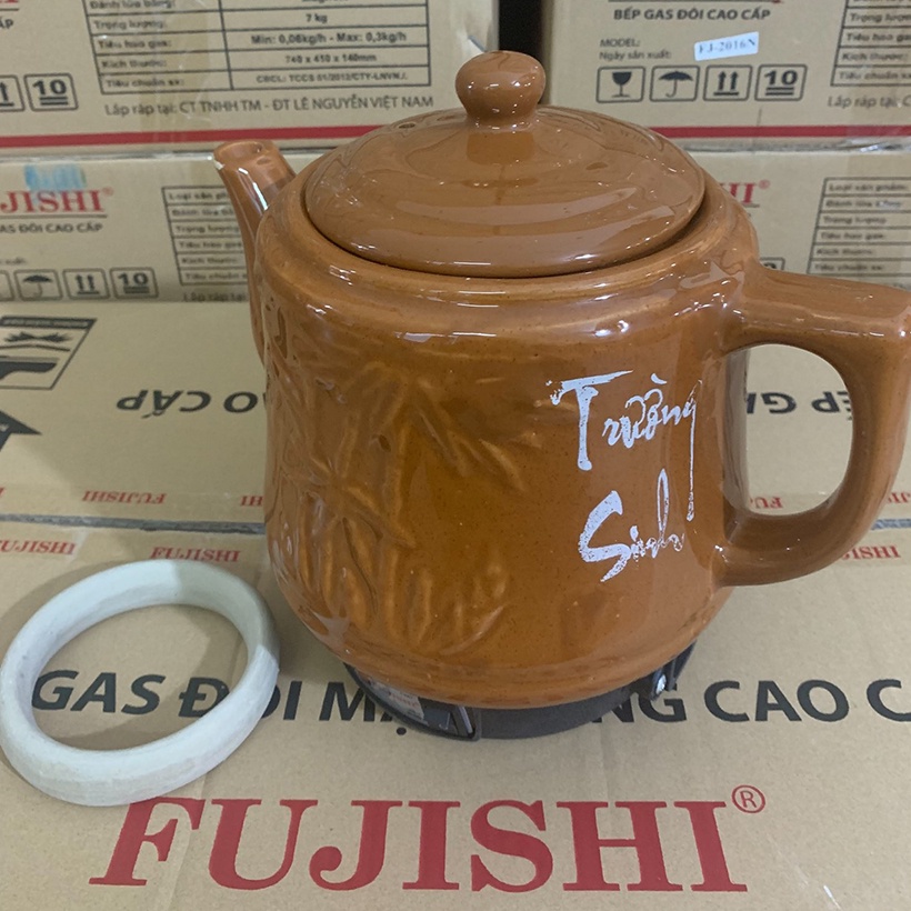 Siêu sắc thuốc GỐM SỨ BÁT TRÀNG Fujishi 3.2 lít HK-33G/SV-606 -  - Ấm nấu điện tự động ngắt