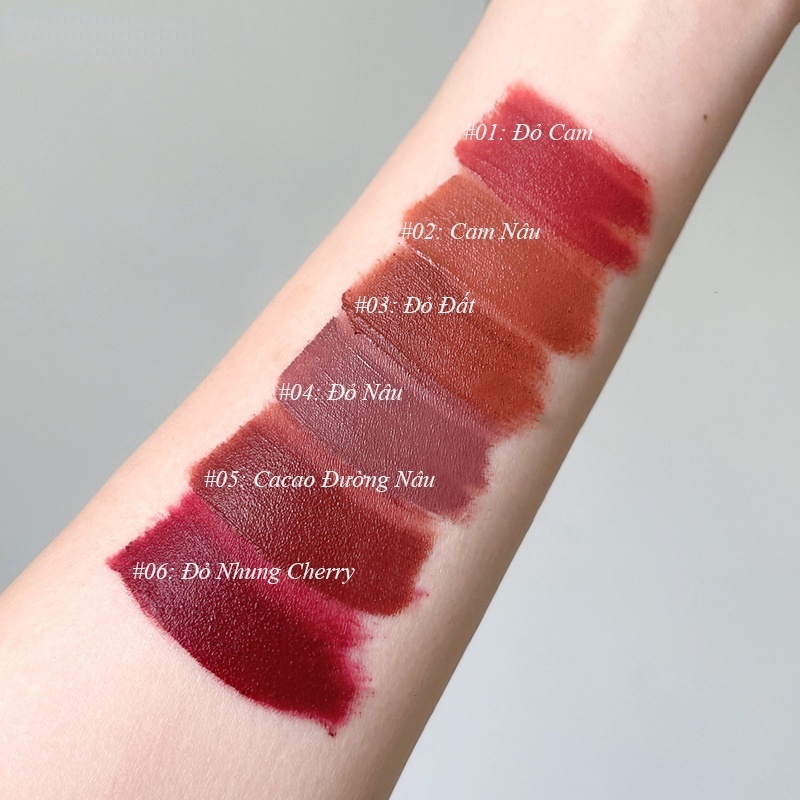 Son Môi Maffick Dưỡng Ẩm Lâu Trôi Có Gương Soi Tiện Dụng JP5