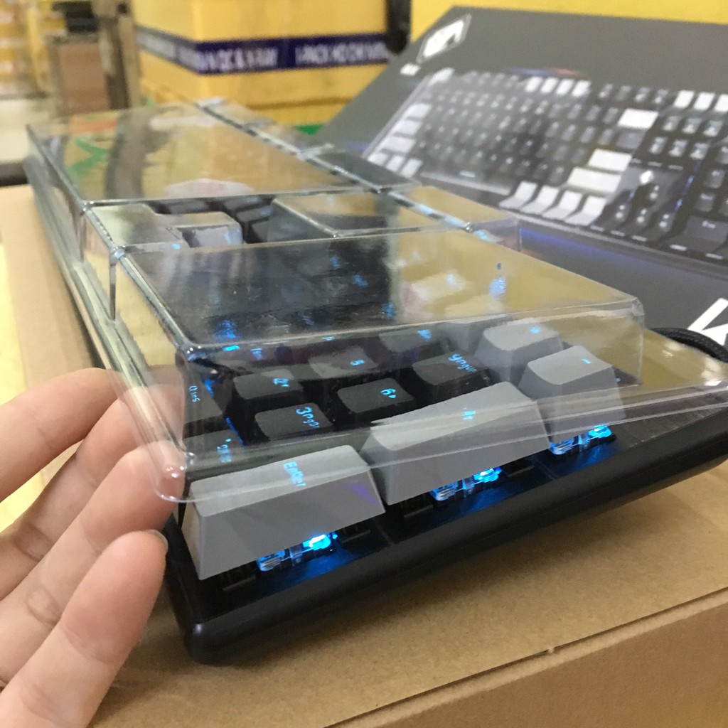 Bàn phím cơ BJX KM9 Fullsize kèm đậy chống bụi | BigBuy360 - bigbuy360.vn