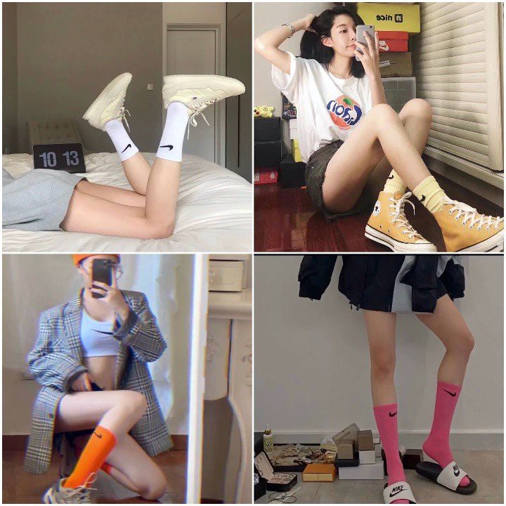 Tất Nhún Vớ Unisex Phong Cách Thể Thao Cổ Cao/Cổ Lửng - Vani Store [TAT00040]