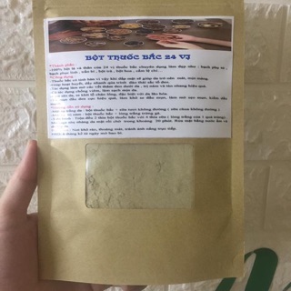 Mặt nạ bột thuốc bắc 24 vị