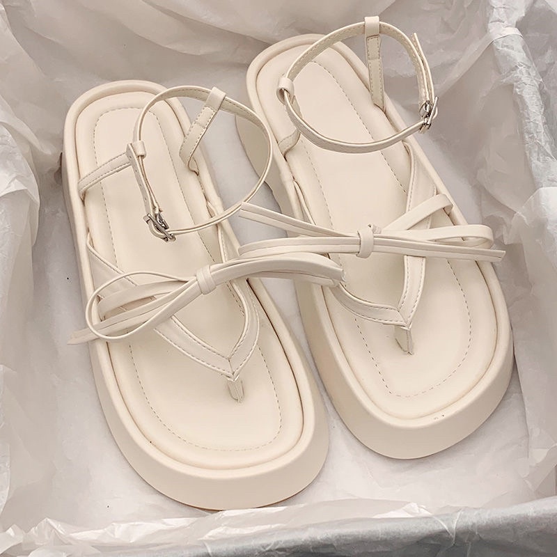 Sandal nữ đế bánh mì tôn dáng phong cách ulazzang