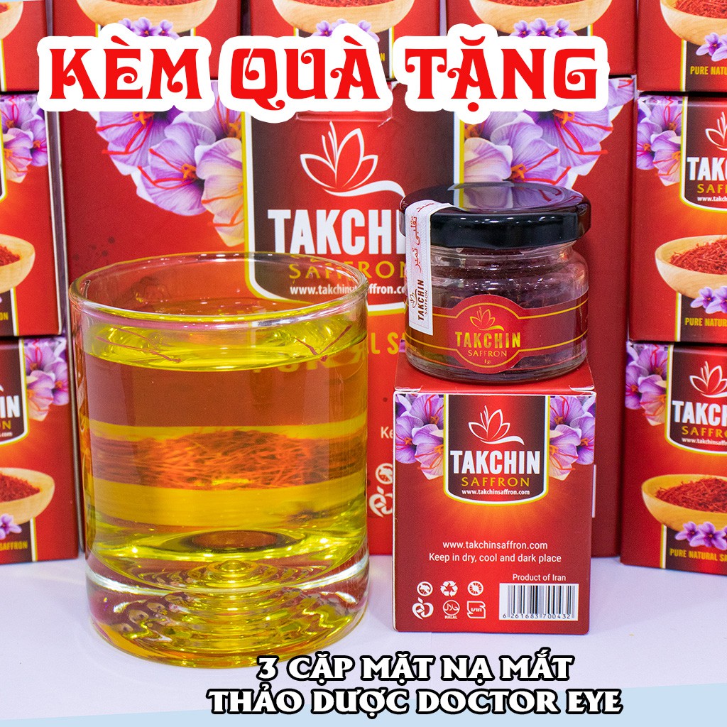 [Cam Kết Chính Hãng] 1gram Saffaron - Nhụy Hoa Nghệ Tây Takchin Iran