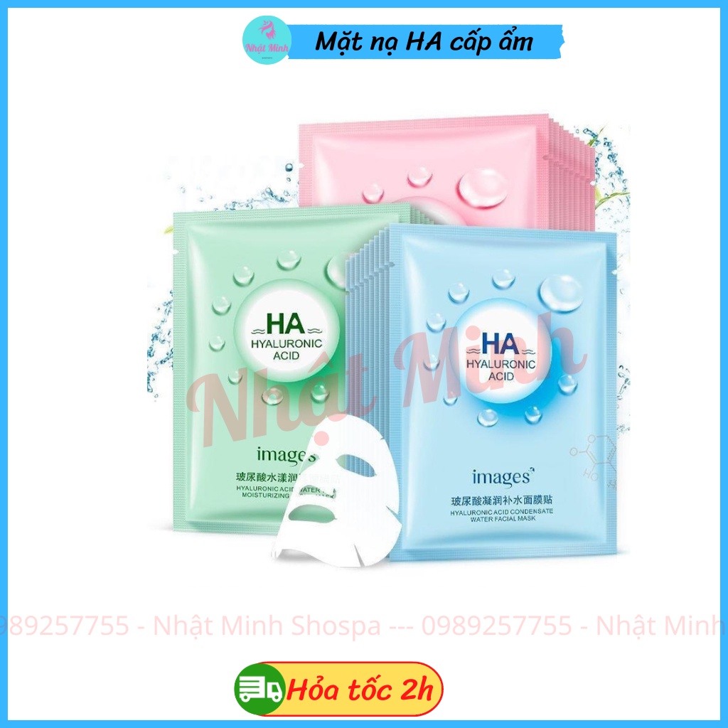 Mặt nạ miếng HA dưỡng da, cấp ẩm