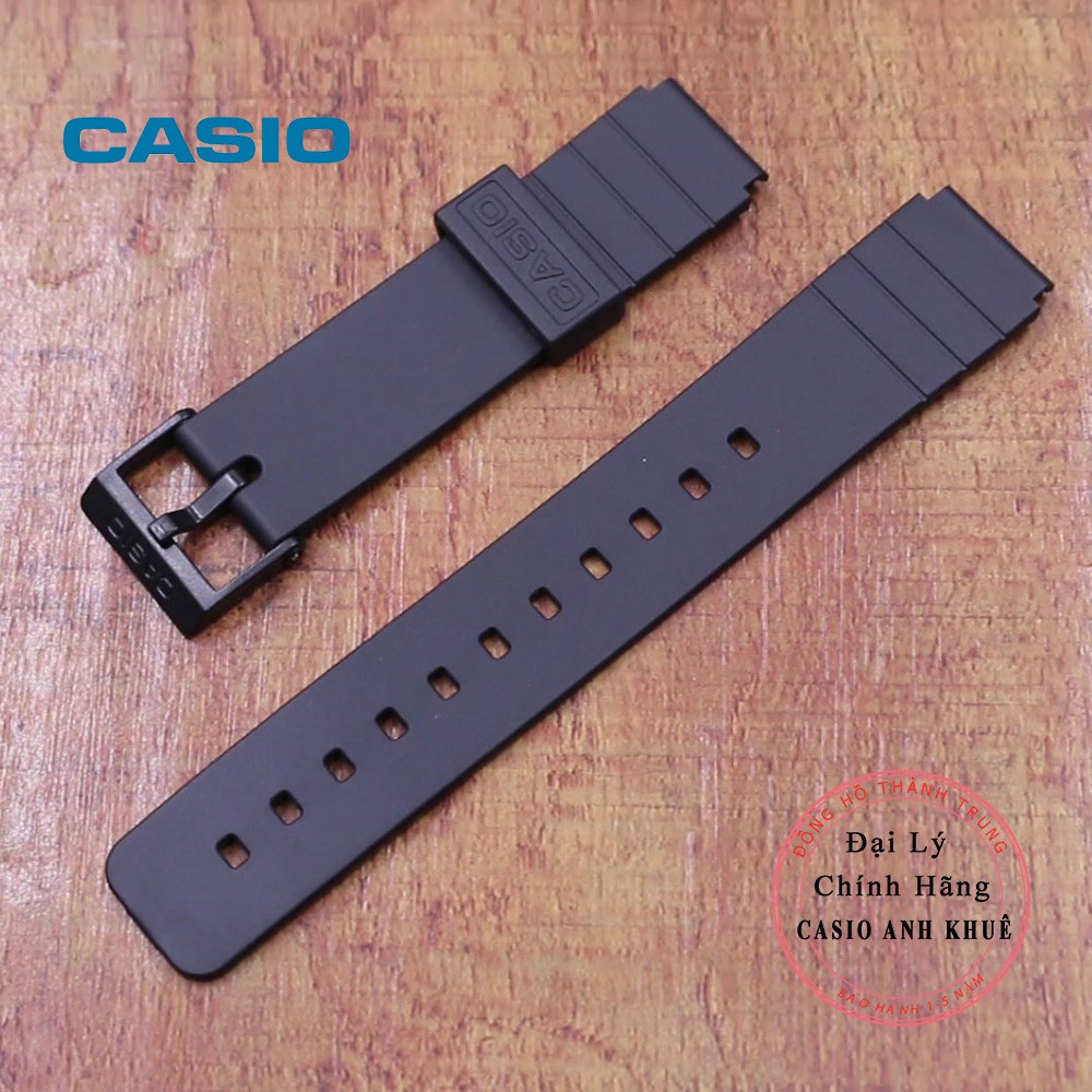 Dây đồng hồ cao su casio chính hãng cho các mẫu MQ-24, MQ-104