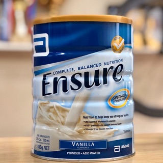 Sữa Ensure úc 850 g . Bổ sung dinh dưỡng dành cho người gầy, người ốm dậy giúp ăn ngon, tăng cân , người vừa sinh con