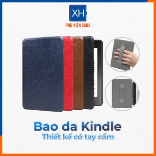 [Hàng Chất] Bao Da Có Tay Cầm Máy Đọc Sách Kindle Basic 10th 2019, PaperWhite 4/3/21, Voyage, Oasis 2/3 - Phụ Kiện XaHa