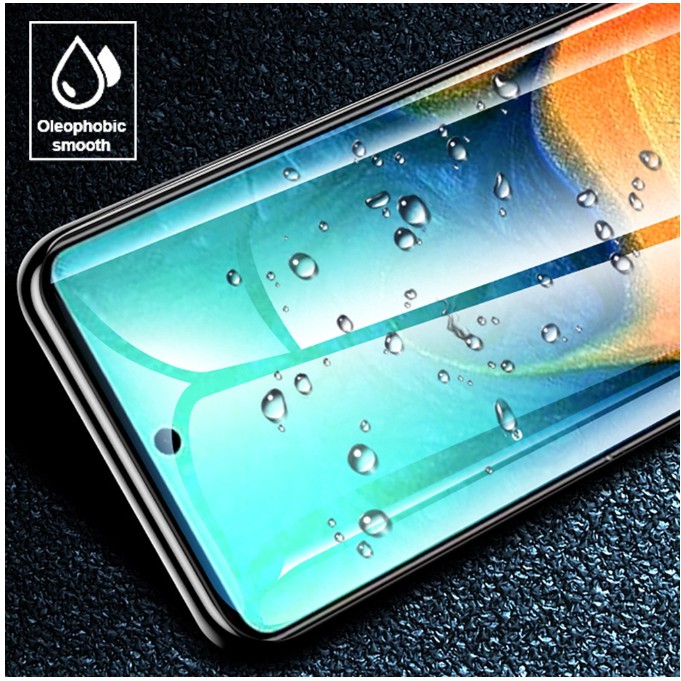 Kính Cường Lực 3 Trong 1 Cho Samsung Galaxy A90 5g A91 A01 A21 M21 / M30S A51 A71 A70S A50S M01 Core M12 Hd