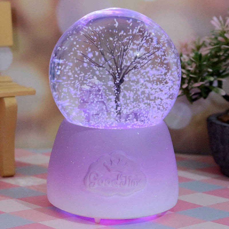 Hộp Nhạc Hình Quả Cầu Tuyết Xinh Xắn Dễ Thương | BigBuy360 - bigbuy360.vn
