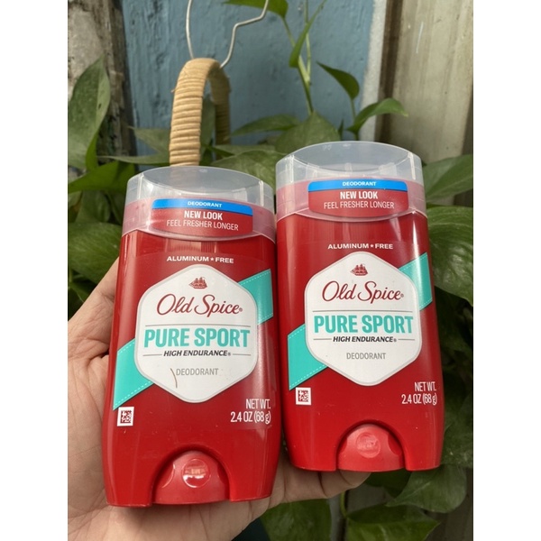 Sáp Lăn Nách, Khử Mùi Old Spice, Sáp Bườm Pure Sport 68g Hàng Mỹ