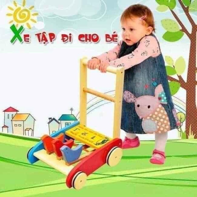 Xe tập đi cho bé