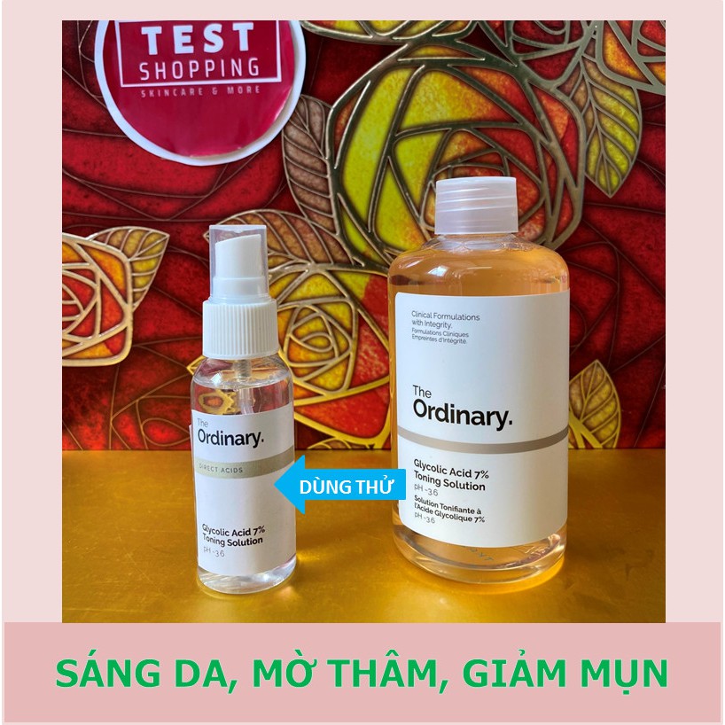 [Date Mới]  Nước hoa hồng tẩy tế bào chết Glycolic Acid 7% Toning Solution - The Ordinary | BigBuy360 - bigbuy360.vn
