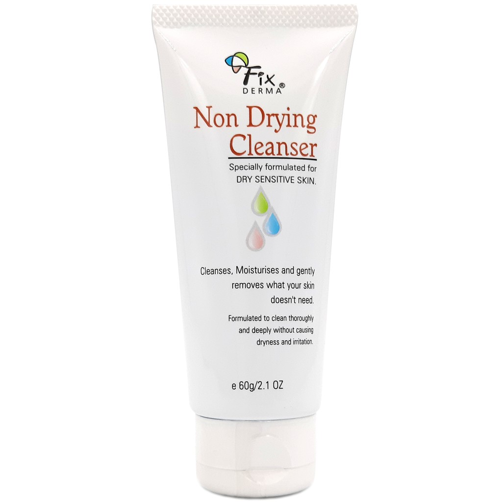 Sửa Rửa Mặt Cho Da Dầu Mụn Nhạy Cảm FIXDERMA Non Drying Cleanser Làm Sạch Bụi Bẩn, Giảm Mụn Bã Nhờn 60g [Hùng Lợi]