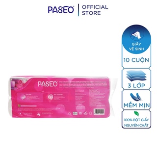 Giấy vệ sinh Paseo 10 cuộn 3 lớp