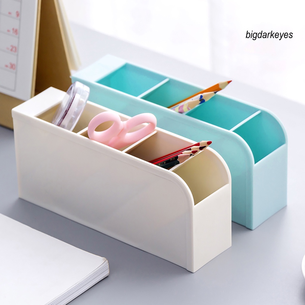 Hộp Đựng Bút / Cọ Trang Điểm Để Bàn Ốp