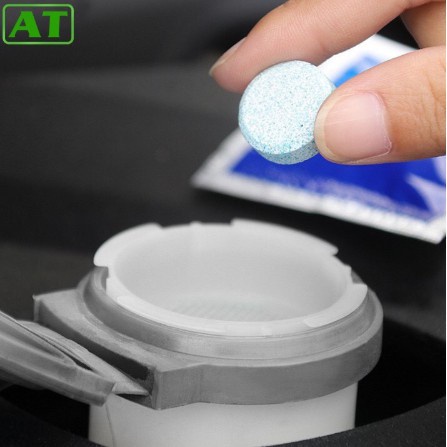 Combo 10 Viên sủi rửa kính ô tô - Tẩy sạch kính, 100% sinh học, thân thiện môi trường