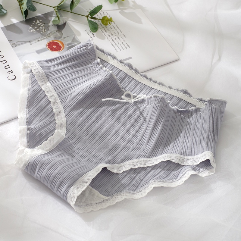1 chiếc quần lót cotton hình tam giác dễ thương ngọt ngào dành cho nữ