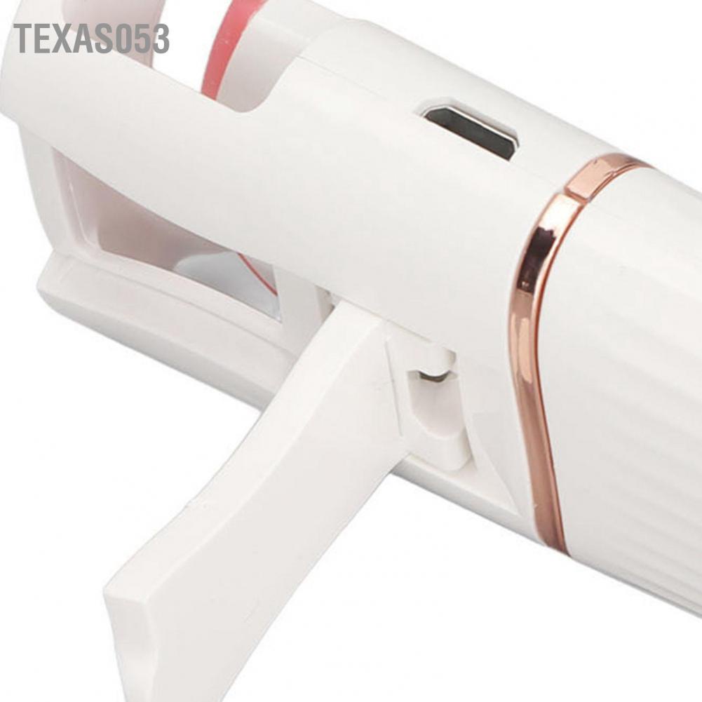 Texas053 Texas053 Dụng cụ uốn lông mi làm nóng bằng điện USB Sạc lâu dài Uốn nhanh Máy được sưởi ấm di động