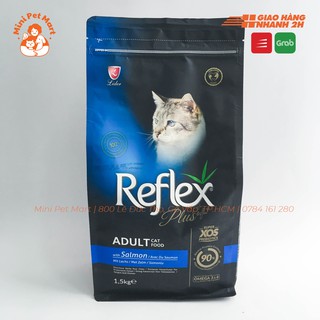 [1,5kg] Thức ăn hạt cho mèo REFLEX PLUS 1,5kg - Vị cá hồi