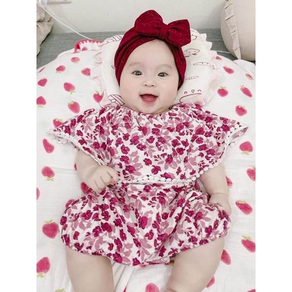 Mũ turban cho bé gái