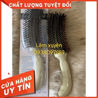 Lược sấy tạo kiểu tóc chịu nhiệt bán nguyệt EXQUISITE ARTICLE ⚡FREESHIP⚡ chuyên nghiệp cho salon barber shop tóc nam nữ.